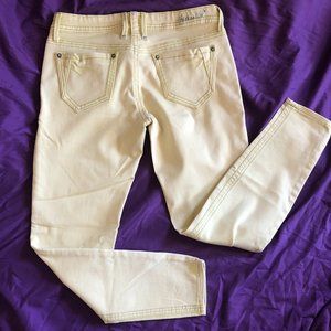 Hydraulic Yellow Stretch Jeans